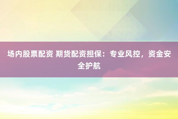 场内股票配资 期货配资担保：专业风控，资金安全护航