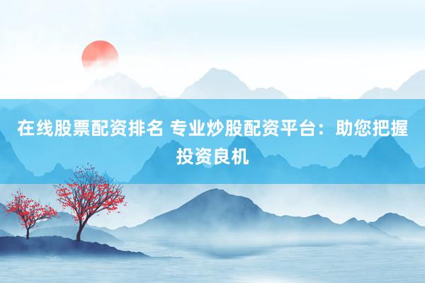 在线股票配资排名 专业炒股配资平台：助您把握投资良机