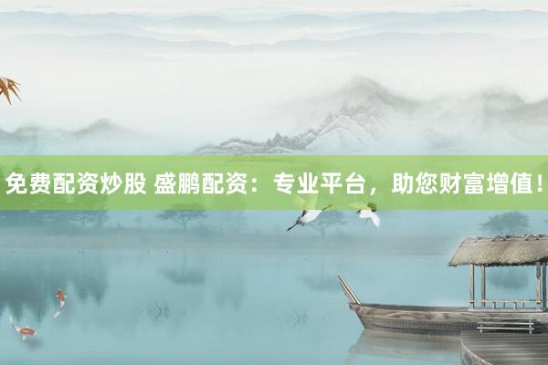 免费配资炒股 盛鹏配资：专业平台，助您财富增值！