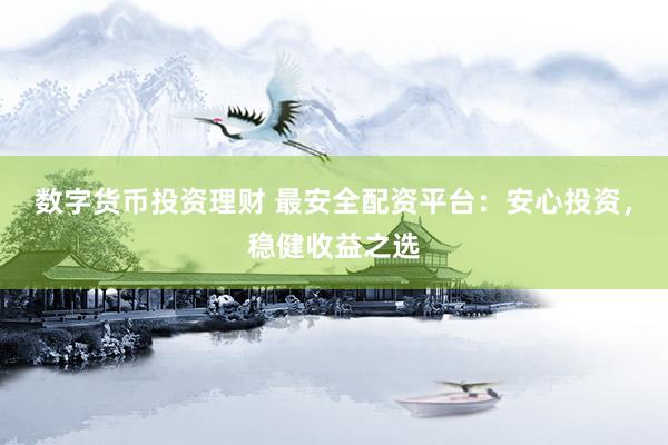 数字货币投资理财 最安全配资平台：安心投资，稳健收益之选